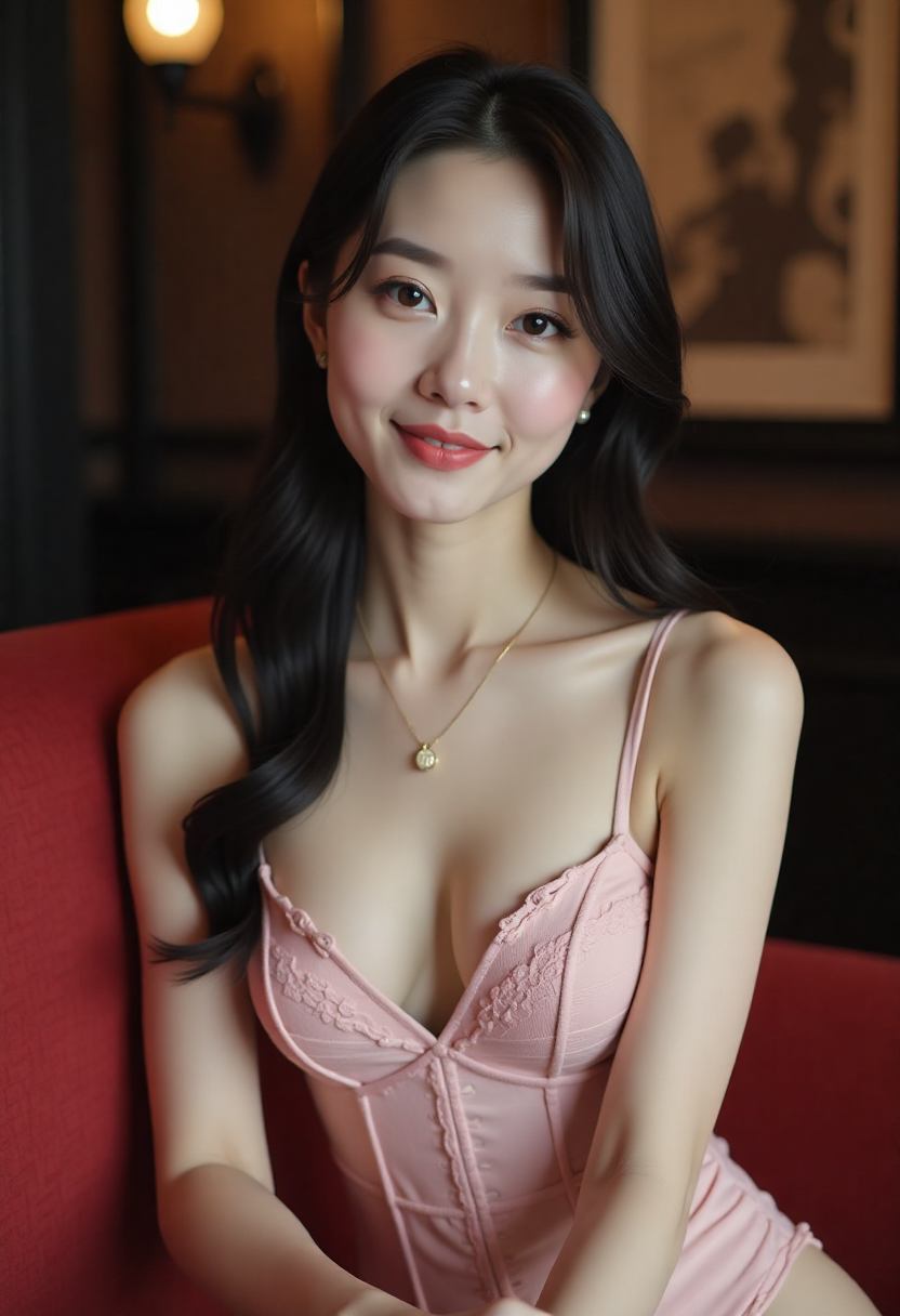 春山渡月